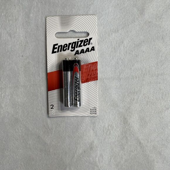 Energizer (2-Pack) AAAA Quadruple A Batteries NEW - Picture 1 of 4